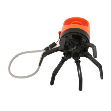 Portable ABS Dog Pooper Scooper with Built-in Bag Dispenser and Safety Claw