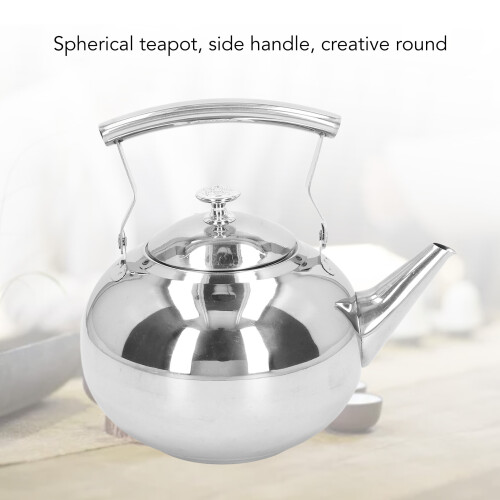 Stainless Steel Teapot 2L Kettle with Filter 2