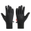 Winter warm gloves, touch screen enabled, windproof / waterproof 1 pair Black L 1
