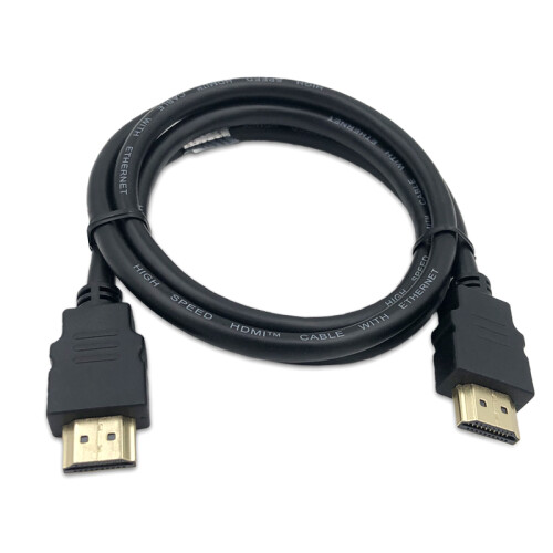 2.0V 4K@60Hz HDMI-kabel Black 1 m 2