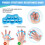 Hand- und Fingertrainer 5-teilig Blue 3