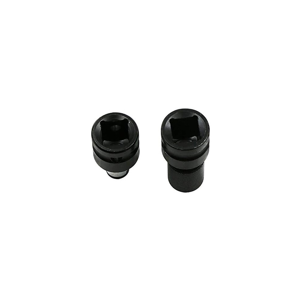 Impact Wrench Adapter, Convert Any Power Impact Wrench Into A Drill Or Ratcheting Wrench, Drill Chuck Converter With Firm Grip, 2Pcs 9169997999924