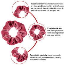 Elásticos de cabelo de cetim, material de alta qualidade para meninas e mulheres, elegantes e modernos. Quantidade: 12 unidades, diâmetro: aprox.