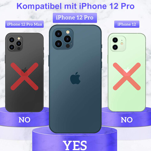 Ασπίδα φακού iPhone12Pro, προστασία οθόνης με σκληρότητα 9H, αντιχαρακτική προστασία, 1