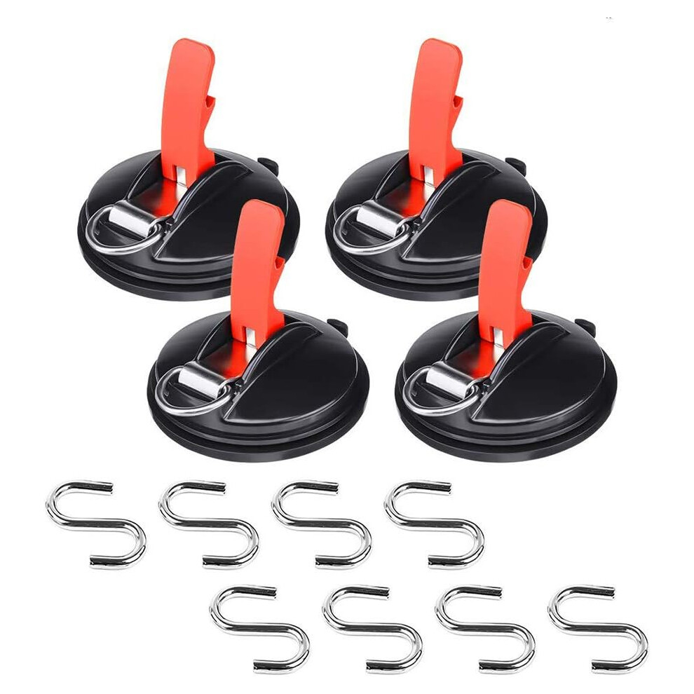 Strong Utility Hooks With Even Weight Distribution, Galvanized Surface Resistant To Corrosion, For Your Heavy Duty Hanging Needs (4Pcs) 9128293596640
