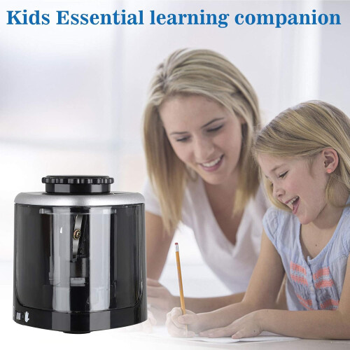 Compact Pencil Maestro, Φορητή Ξύστρα Μολυβιών, Ασφαλής για Παιδιά, Εφεδρική Θήκη Λάμας, 2