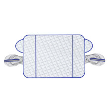 Car Windshield Snow Cover, Winter Windshield Cover With Magnetic Edge Blue