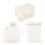 Organzabeutel 100er-Pack Creme 1