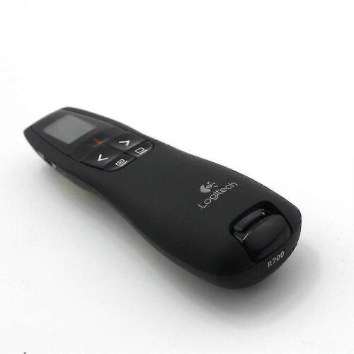 Logitech R700 Wireless Presenter Red Laser Pointer 2.4Ghz USB PPT Remote Control for Powerpoint Pres 2