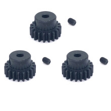 3X Steel 19T Motor Gear Pinion Gear 124016-2178 for  144002 144010 124016 124017 Brushless RC Car Upgrades Parts