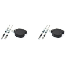 2X Motorcycle Stunt Clutch Lever Easy Pull Cable System for Dirt Bike Parts