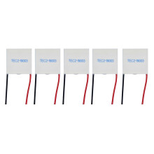 5X TEC2-19003 Thermoelectric Cooler Peltier 30X30mm 19003 Double Elements Module Electronic Cooling Sheet
