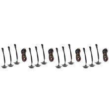 12X Smoked Lens Amber LED Front Grille Running Lights Lamps for F-150 Raptor