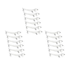 18 Pcs Chopsticks Rest Little Dog Chopsticks Holder Dachshund Zinc Alloy Fork Stand Spoon Tableware Rack Holder Tool