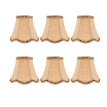 6X Tisch Lampen Schirm Stoff Stoff Clip Auf Licht Schirme Lampen Abdeckung Trommel Schirm Lampenschirm Lampe für Stehend Lampe Haus