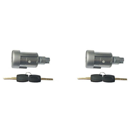 2 Pcs Ignition  Lock Ignition  with 4 Keys Kits for  Transit Custom Transit MK8 1926227
