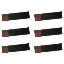 6X Holz Tafel Hahn Griff für Bier Fass Bierturm Spender Bier Bar Werkzeuge mit Tafel Beschreibbare Weihnachten