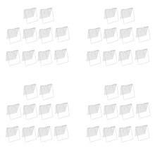 40 Stücke Klare Acryl Messer Klinge Display Ständer Halter Klappbar Messer Display Ständer Halter Taschen Messer Vitrine Rack