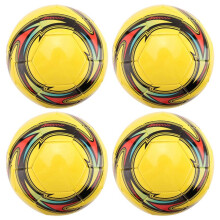 4X train Leather Soccer Size 5 train Match Football Non-Slip Football Game Indoor Outdoor Football