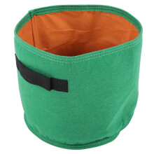 Durable Wool Felt Grow Bags With Handles, Colorful Reusable Planters That Provide Superior Drainage And Encourage Stronger Root Systems