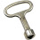 Square Socket Utility Key Universal Triangular Wrench Key, For Elevator Electrical Cabinet Train Cabinet Convenient Wrench Screw Turning, Flat 1