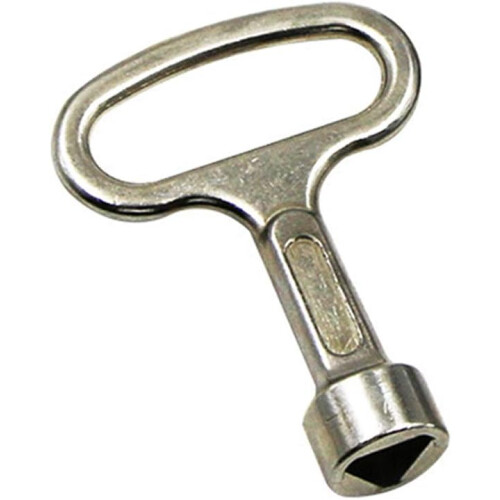 Square Socket Utility Key Universal Triangular Wrench Key, For Elevator Electrical Cabinet Train Cabinet Convenient Wrench Screw Turning, Flat