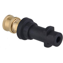 Pulizia del patio senza sforzo: adattatore a connessione rapida per tubo ad alta pressione, accessorio Karcher serie K con attacco a sgancio rapido