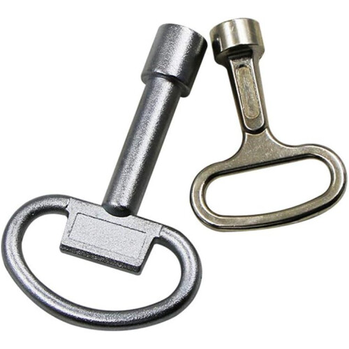 Square Socket Utility Key Universal Triangular Wrench Key, For Elevator Electrical Cabinet Train Cabinet Convenient Wrench Screw Turning, Flat 2