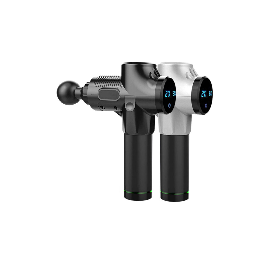 Astrocroft Professional Massage Gun For Athletes Deep Tissue Percussion Muscle Massger Sliver