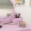 ZONEKIZ ZONEKIZ Kids Dressing Table, Cat Design w/ Mirror, Stool, Drawer, Storage Box 9