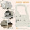 AIYAPLAY Toddler Tower, Adjustable 3 Step Kitchen Stool Helper for 2-5 Years 6