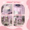ZONEKIZ ZONEKIZ Kids Dressing Table, Cat Design w/ Mirror, Stool, Drawer, Storage Box 7
