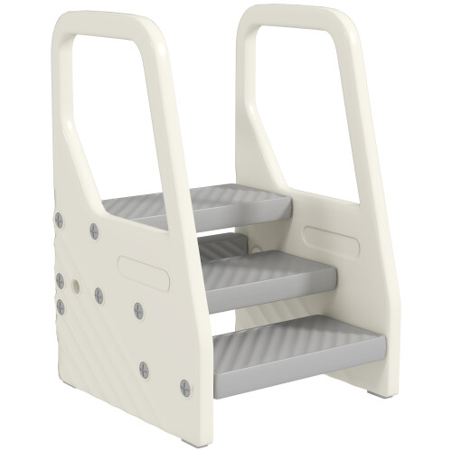 AIYAPLAY Toddler Tower, Adjustable 3 Step Kitchen Stool Helper for 2-5 Years 1