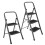 Futura 2 Step Grey Ladder Heavy Duty Folding Stool 15