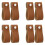 Leather Drawer Pulls 8 Pcs Leather Dresser Knobs Handmade Pure Leather Handles for Cabinet Doors An Tw 1