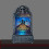 Halloween Projection Lantern Light, Spooky LED Lantern Light with Timer Off On Function, Built-In Ghost Projection Effect Halloween Decorations for 7