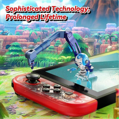 Controller for Nintendo Switch,L/R Controllers with Dual Vibration/Wake-up/Motion Control Cool Controller-Mario 2