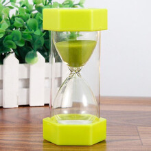 (30minutes, Yellow) 5/10/15/20/30 Min Sandglass Hourglass Sand Clock Timer Tw