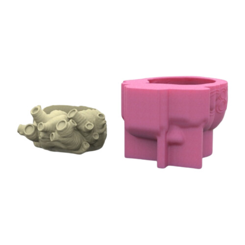 Creative Organ Designed Cast Mould for Unique Planter-Style 2