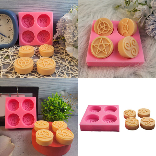 Bougeoir en Silicone polyvalent et robuste, ensemble de moules 1