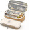 (Khaki) Large Capacity Pencil Case Large Capacity Storage Bag Storage Box Tw 1