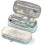 (Cyan) Large Capacity Pencil Case Large Capacity Storage Bag Storage Box Tw 1