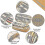 (Khaki) Large Capacity Pencil Case Large Capacity Storage Bag Storage Box Tw 3