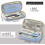 (Light Blue) Large Capacity Pencil Case Large Capacity Storage Bag Storage Box Tw 2