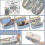 (Light Blue) Large Capacity Pencil Case Large Capacity Storage Bag Storage Box Tw 4