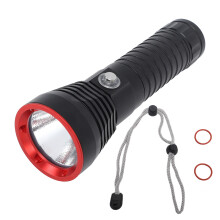 Scuba Diving Light With Led Technology High Performance Waterproof Dive Light For Underwater Photography Light Rechargeable Flashlight With Magnetic