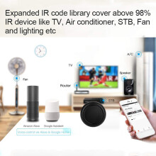Smart IR Universalfernbedienung WiFi Steuerung für Fernseher, Klimaanlage, Ventilator mit Alexa-Unterstützung