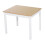 Homcom HOMCOM 4-Piece Set Kids Wood Table Chair Bench w/ Storage Function for 3 Years+ 8