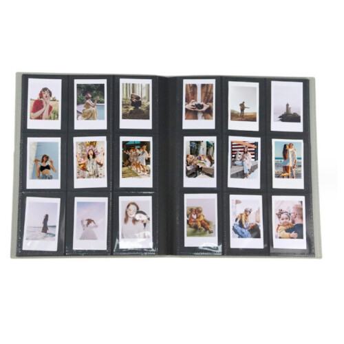 Álbum de fotos Polaroid de 3 polegadas para 432 cartões Grey 1