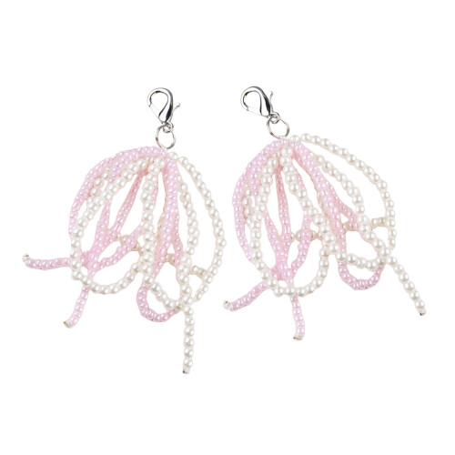 Lot de 2 boucles de chaussures élégantes, décoration de-Rose